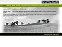 Tablet Screenshot of greenseacapital.com